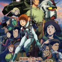 Постер аниме Мобильный воин Гандам: Остров Доана Кукуруса