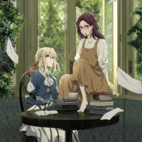 Постер аниме Вайолет Эвергарден: Вечность и призрак пера